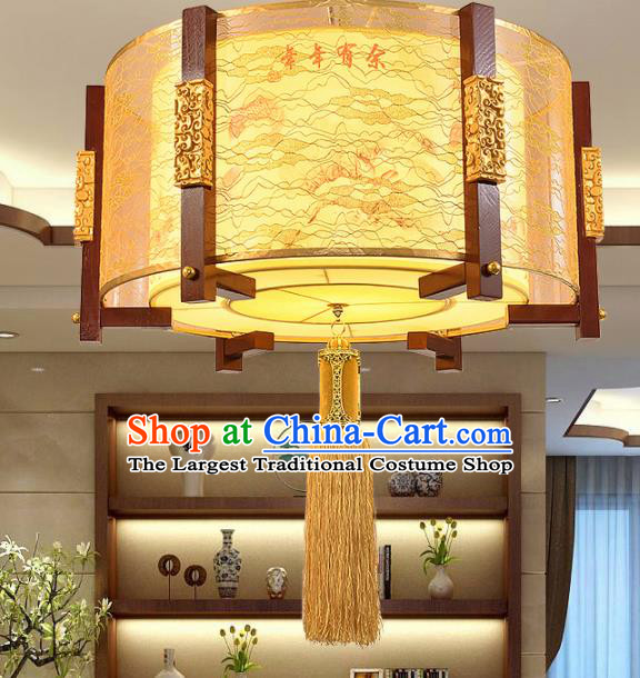 Chinese Traditional Ceiling Palace Lantern Handmade New Year Lanterns Hanging Lamp