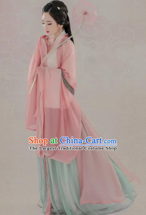 Chinese Ancient Court Princess Hanfu Dress Traditional Han Dynasty Imperial Consort Historical Costume for Women