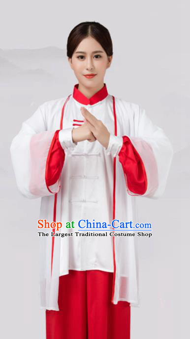 Traditional Chinese Martial Arts Costume Tai Ji Kung Fu Competition Clothing for Women