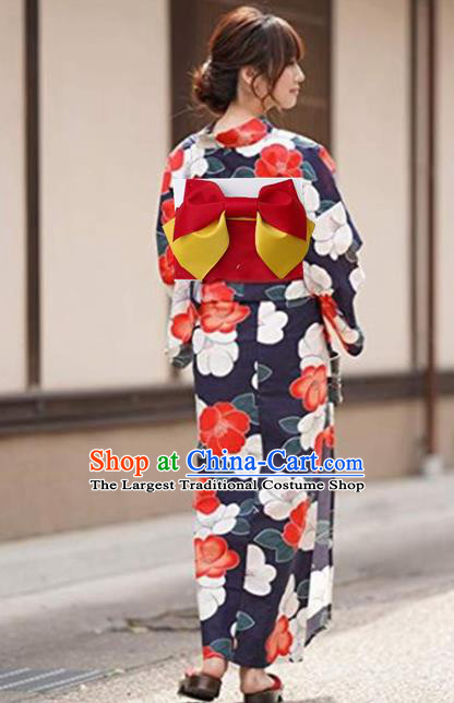 Traditional Japanese Classical Formal Kimono Asian Japan Costume Geisha Yukata Dress for Women