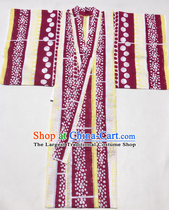 Traditional Japanese Classical Kimono Asian Japan Costume Geisha Yukata Dress for Women