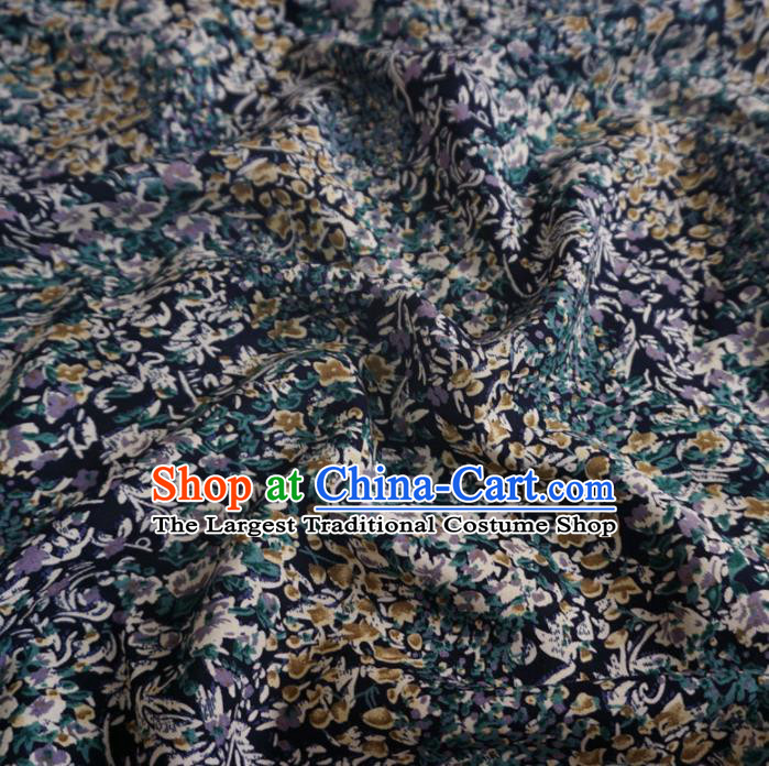 Asian Chinese Traditional Pattern Design Watered Gauze Cheongsam Silk Fabric Chinese Fabric Material