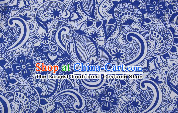 Chinese Classical Pattern Brocade Cheongsam Silk Fabric Chinese Traditional Satin Fabric Material