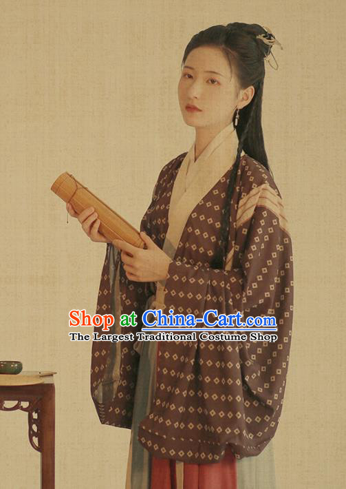 Chinese Ancient Drama Jin Dynasty Palace Princess Hanfu Dress Traditional Court Lady Historical Costume for Women