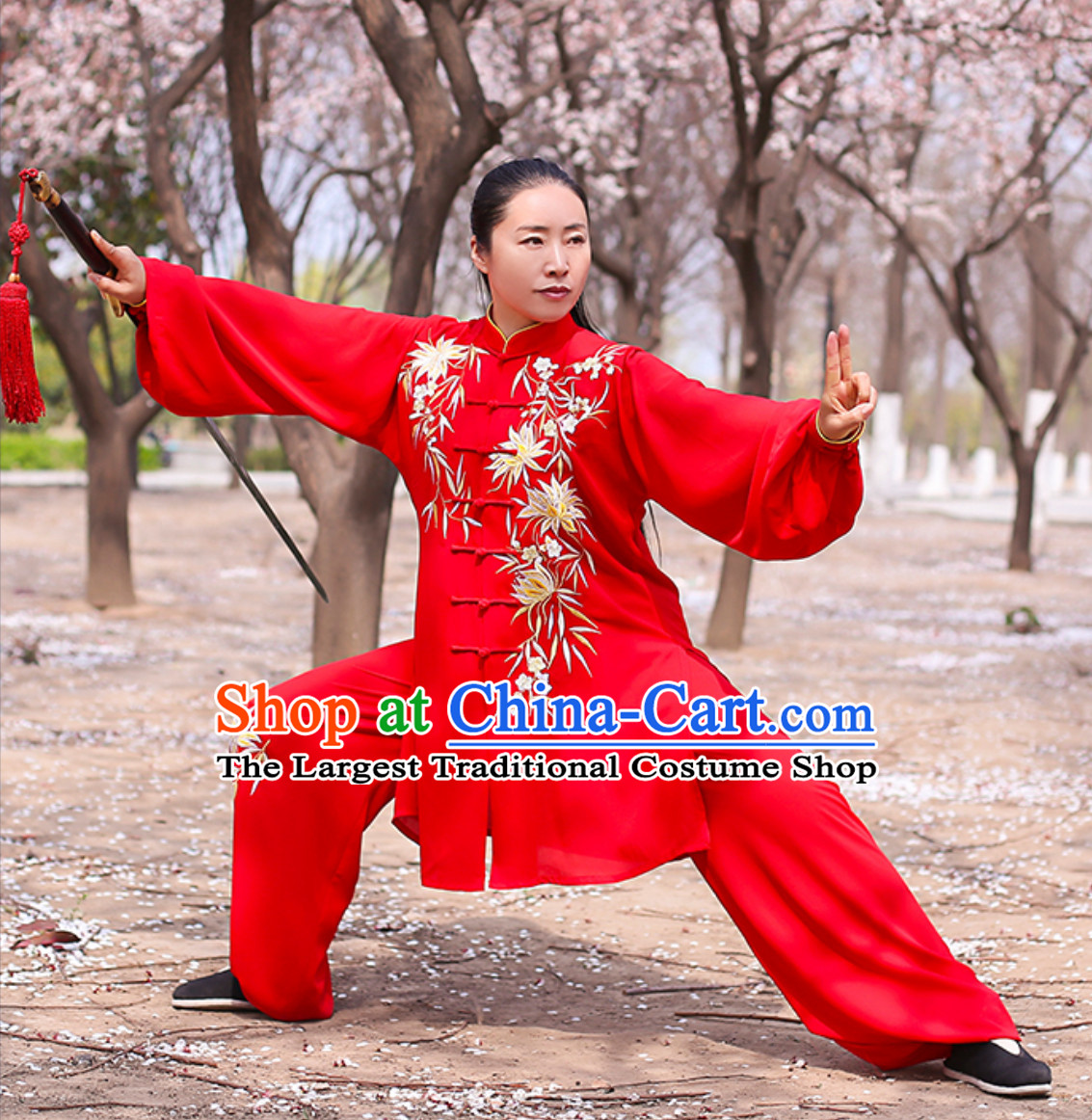 Tai Chi Taiji Kung Fu Uniforms Master Dresses