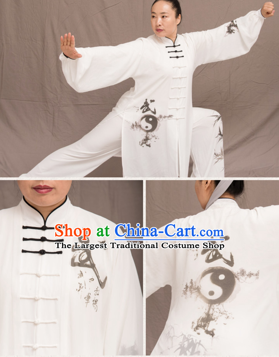 Tai Chi Taiji Kung Fu Uniforms Master Dresses