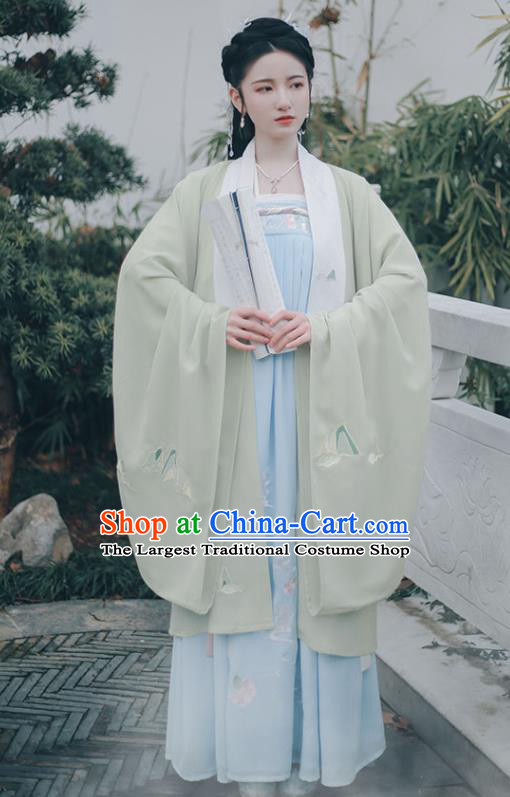 Ancient Chinese Tang Dynasty Nobility Lady Hanfu Dress Traditional Princess Embroidered Historical Costume for Women