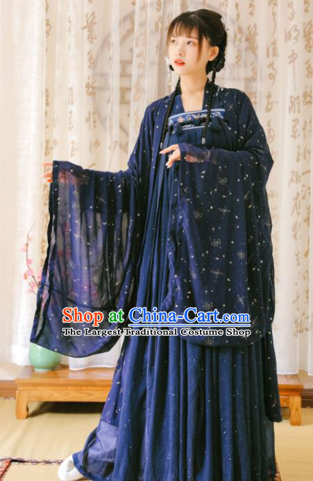 Ancient Chinese Tang Dynasty Princess Historical Costume Traditional Court Hanfu Dress for Women