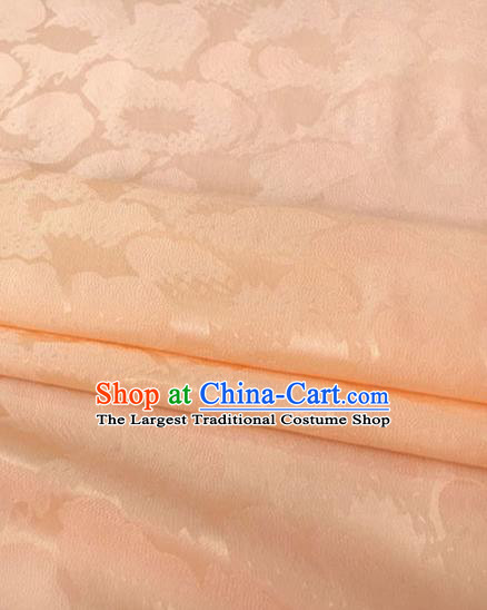 Asian Chinese Traditional Pattern Design Pink Brocade Fabric Silk Fabric Chinese Fabric Asian Material