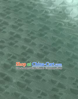 Chinese Traditional Spot Pattern Design Green Brocade Fabric Asian Silk Fabric Chinese Fabric Material