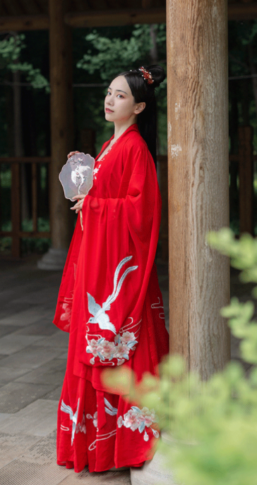 Traditional Chinese Ming Dynasty Wedding Hanfu Dress Ancient Bride Princess Embroidered Historical Costume for Women