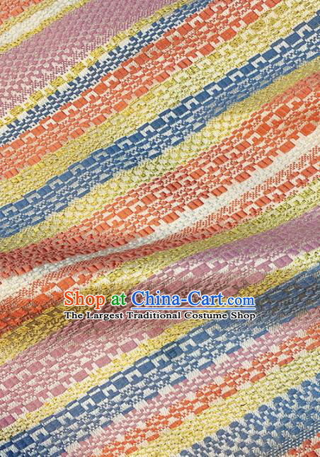 Chinese Classical Pattern Design Brocade Asian Traditional Tibetan Robe Silk Fabric Tang Suit Fabric Material