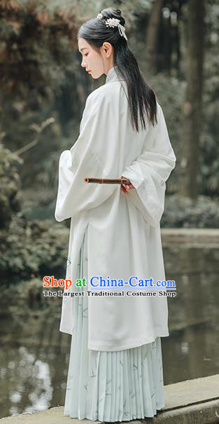 Traditional Chinese Ancient Jin Dynasty Court Princess Embroidered Historical Costume Complete Set for Women