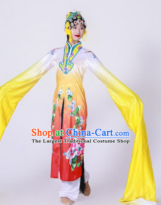 Chinese Traditional Dance Dress Classical Dance Water Sleeve Beijing Opera Costume for Women