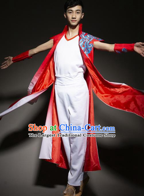 Chinese Traditional National Dance Clothing Classical Dance Stage Performance Costume for Men