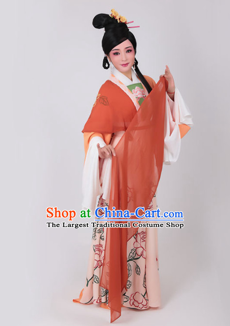 Chinese Traditional Peking Opera Actress Queen Dress Ancient Court Lady Embroidered Costume for Women