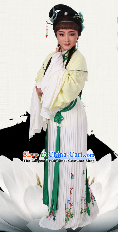 Chinese Traditional Peking Opera Princess Dress Ancient Palace Lady Embroidered Costume for Women