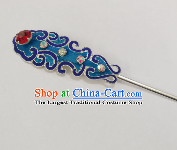 Chinese Ancient Palace Hairpins Queen Hair Clip Traditional Beijing Opera Diva Court Hair Accessories for Adults