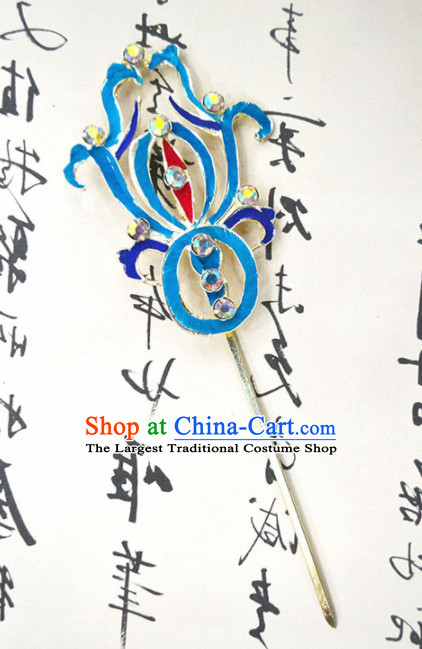 Chinese Ancient Queen Hairpins Palace Hair Clip Traditional Beijing Opera Diva Court Hair Accessories for Adults