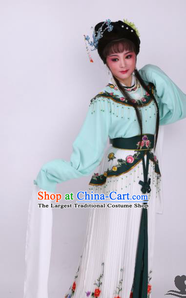 Chinese Traditional Opera Peri Dress Ancient Beijing Opera Diva Embroidered Costume for Women