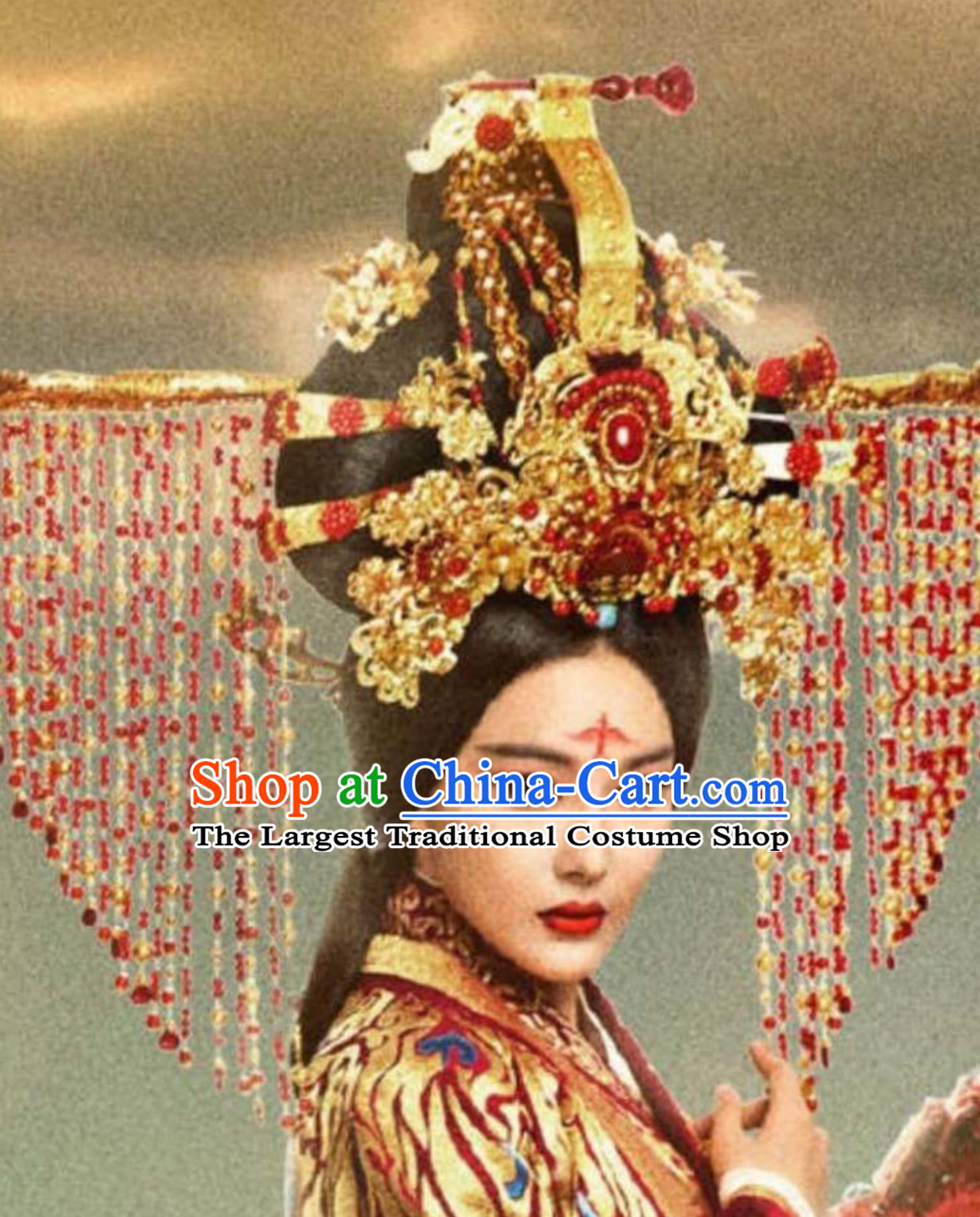 Ancient Chinese Empress Handmade Crown