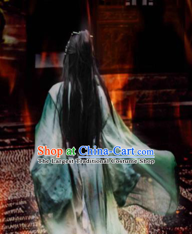 Chinese Customized Traditional Cosplay Childe Costume Ancient Drama Swordsman Clothing for Men