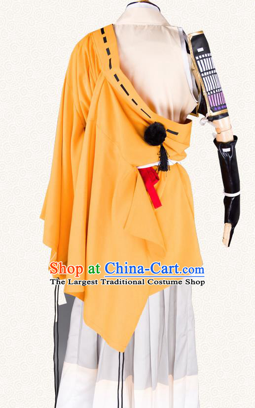 Customized Chinese Cosplay Knight Costume Ancient Swordsman Clothing for Men