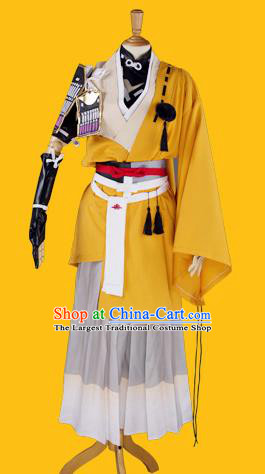 Customized Chinese Cosplay Knight Costume Ancient Swordsman Clothing for Men