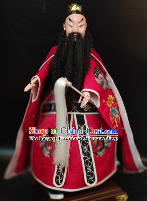 Traditional Chinese Handmade Taoist Priest Puppet Marionette Puppets String Puppet Wooden Image Arts Collectibles