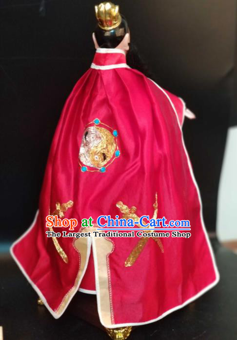 Traditional Chinese Handmade Taoist Priest Puppet Marionette Puppets String Puppet Wooden Image Arts Collectibles