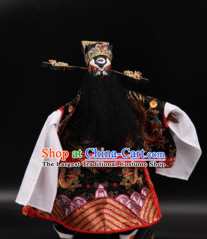 Traditional Chinese Handmade Bao Zheng Puppet Marionette Puppets String Puppet Wooden Image Arts Collectibles