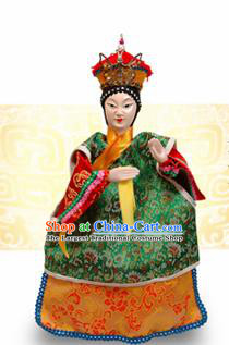 Chinese Traditional Beijing Opera Queen Marionette Puppets Handmade Puppet String Puppet Wooden Image Arts Collectibles