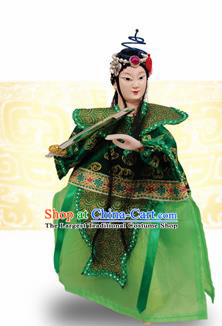Chinese Traditional Beijing Opera Xiao Qing Marionette Puppets Handmade Puppet String Puppet Wooden Image Arts Collectibles