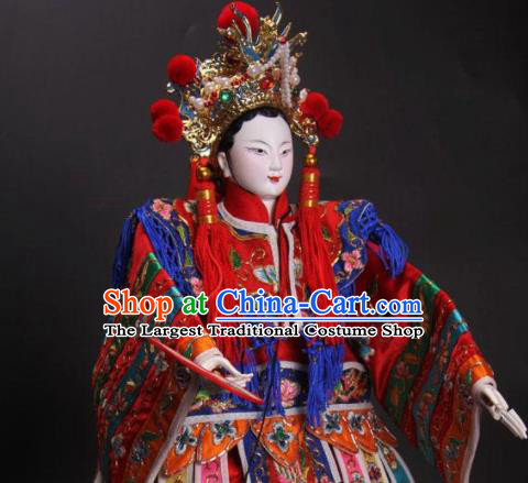 Traditional Chinese Imperial Consort Marionette Puppets Handmade Puppet String Puppet Wooden Image Arts Collectibles