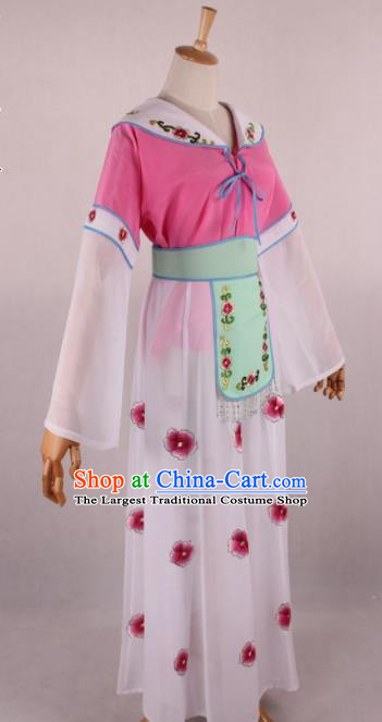 Chinese Beijing Opera Village Girl Dress Ancient Traditional Peking Opera Actress Costume for Women