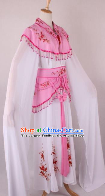 Professional Chinese Beijing Opera Court Lady Pink Dress Ancient Traditional Peking Opera Costume for Women