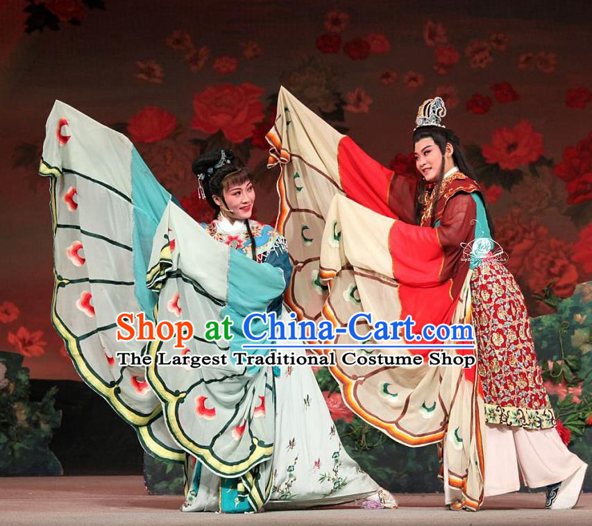 Traditional Chinese Classical Dance Liang Zhu Costume Beijing Opera Butterfly Lovers Stage Show Beautiful Dance Dress for Women