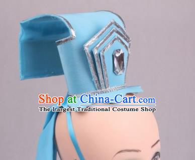 Traditional Chinese Shaoxing Opera Niche Hairdo Crown Ancient Scholar Headwear for Men