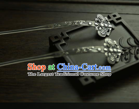 Chinese Ancient Princess Butterfly Hairpins Traditional Hanfu Hair Clip Hair Accessories for Women