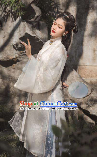 Traditional Chinese Ming Dynasty Princess Hanfu Dress Ancient Court Dowager Replica Costumes for Women