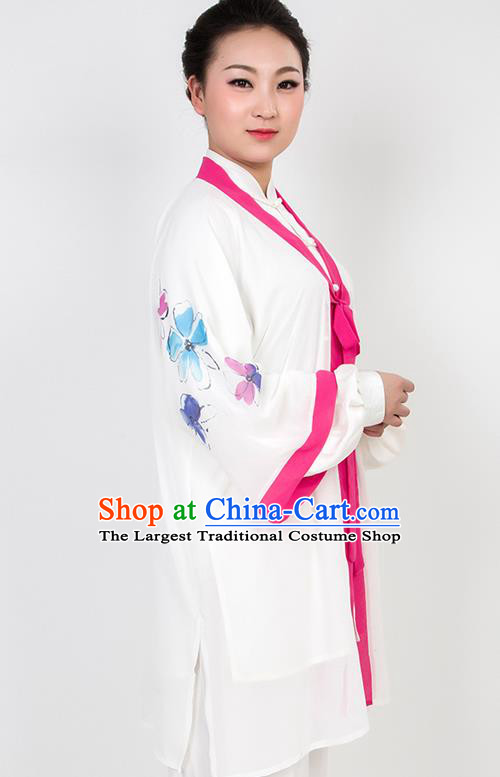 Chinese Traditional Martial Arts Printing Costume Best Kung Fu Competition Tai Chi Training Clothing for Women