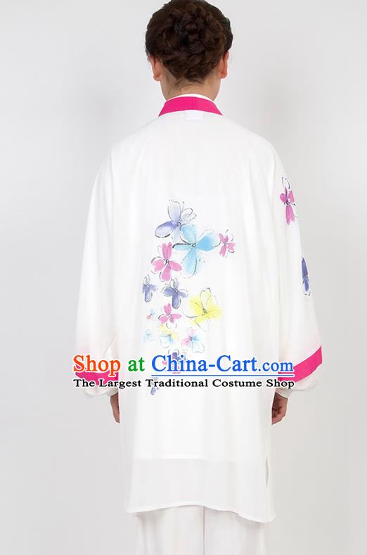 Chinese Traditional Martial Arts Printing Costume Best Kung Fu Competition Tai Chi Training Clothing for Women