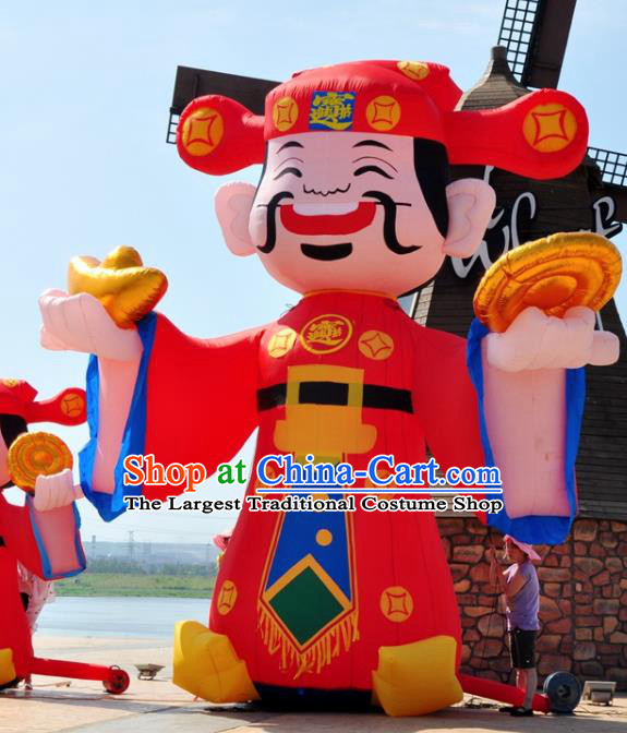 Large Chinese Inflatable God of Wealth Models Inflatable Arches Archway