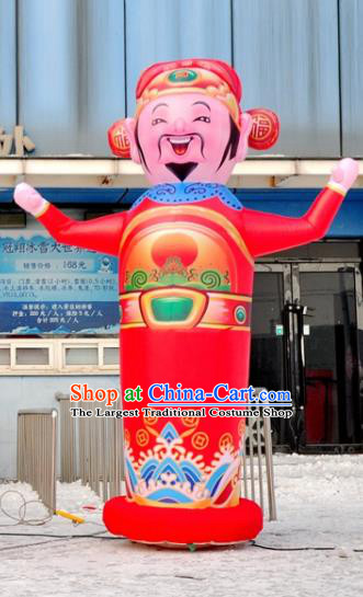 Large Chinese Inflatable God of Wealth Tumbler Models Inflatable Arches Archway