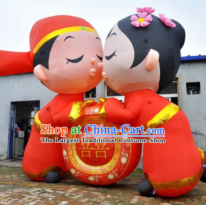 Large Chinese Wedding Inflatable Archway Product Models New Year Inflatable Arches