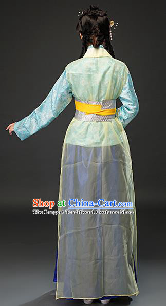 Traditional Chinese Ming Dynasty Servant Girl Dress Ancient Drama Female Civilian Maidservant Costumes for Women