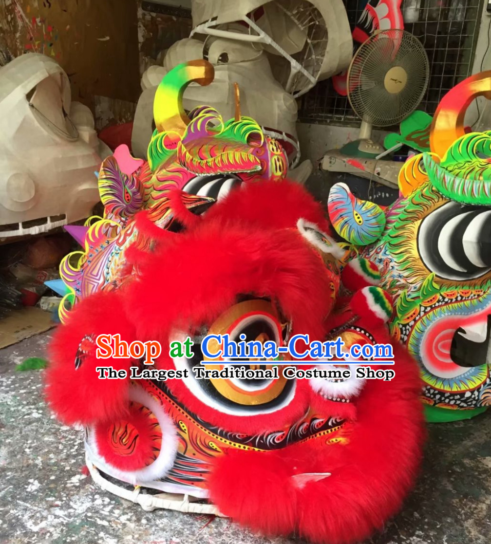 Traditional Fut San Lion Dance Costume  Complete Sets