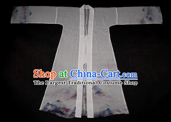 Chinese Ancient Young Female Hanfu Apparels Traditional Costumes Song Dynasty Dance Lady Garment Printing BeiZi Top and Pants Full Set