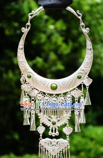 Chinese Yunnan National Jewelry Accessories Miao Nationality Folk Dance Necklace
