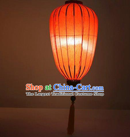 Handmade Chinese Decoration Palace Lanterns Traditional New Year Satin Lantern Classical Festival Wax Gourd Lamp